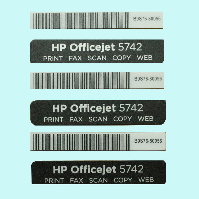 Electronic product label