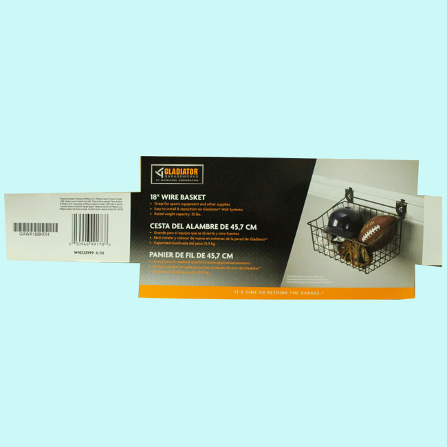 Card printing label