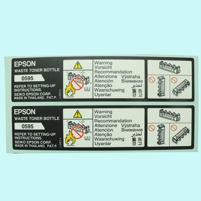 Ordinary adhesive labels