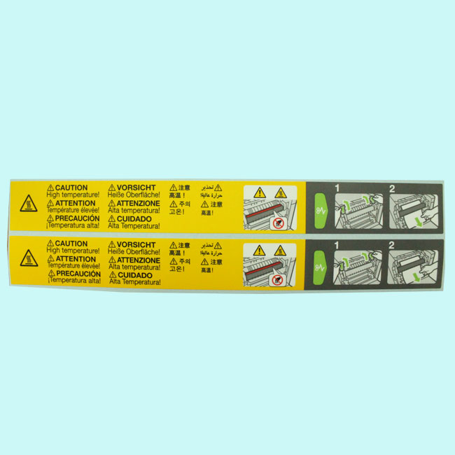 Ordinary adhesive labels