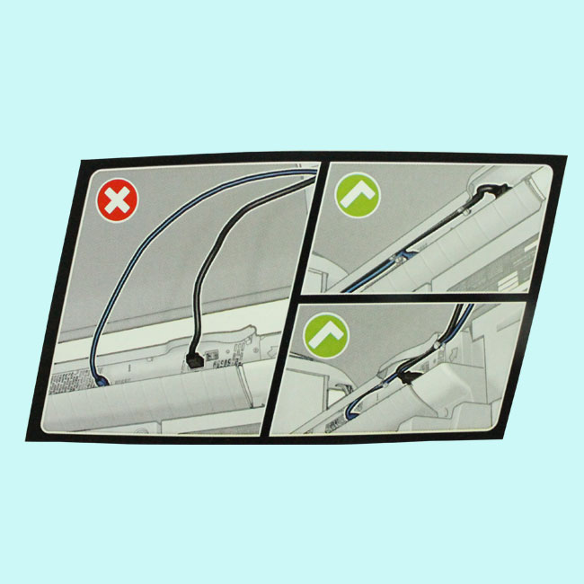 Ordinary adhesive labels
