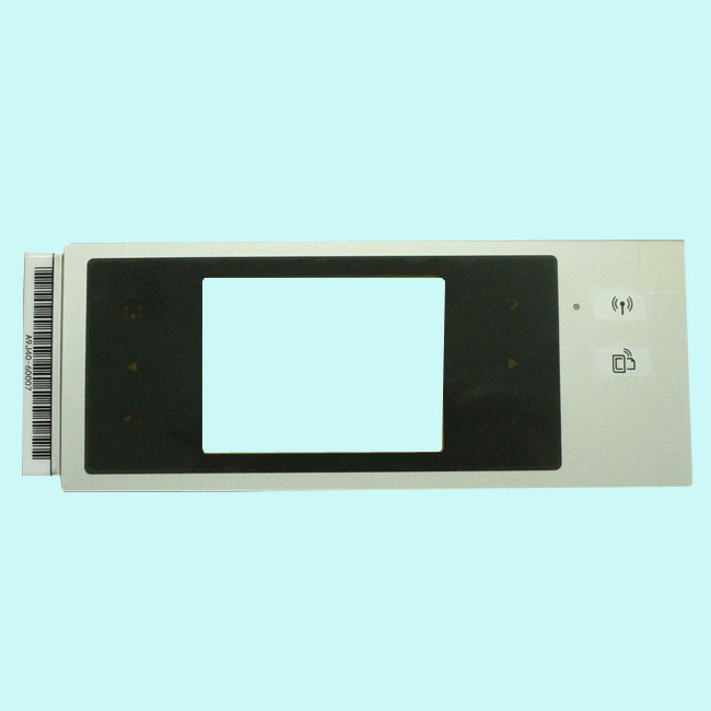 The button panel, touch panel