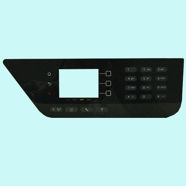The button panel, touch panel