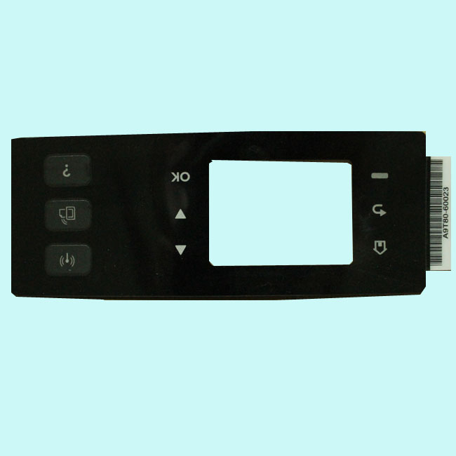 The button panel, touch panel