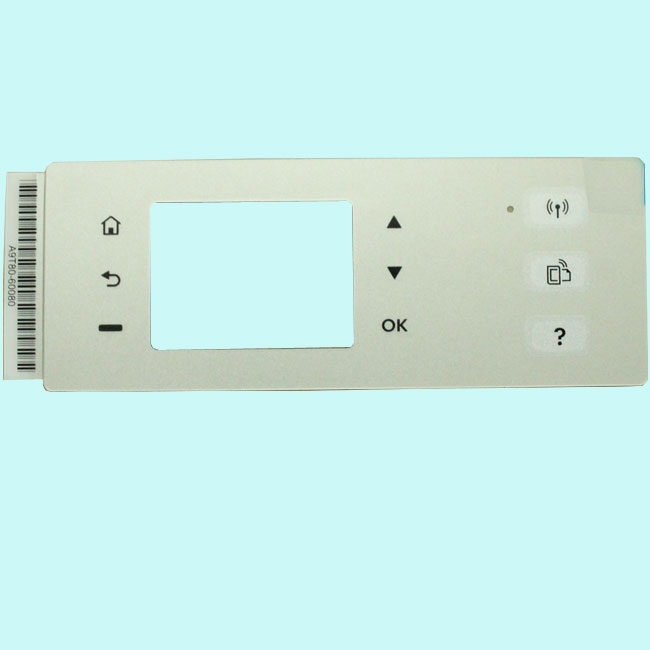 The button panel, touch panel