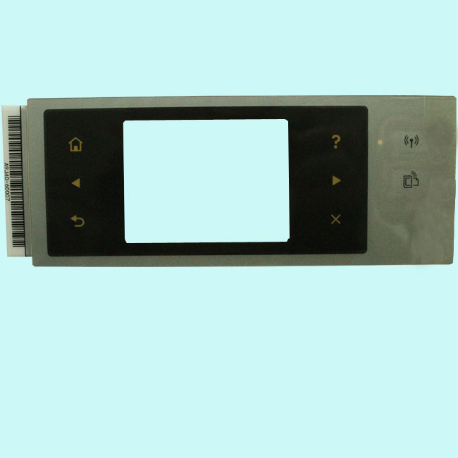 The button panel, touch panel